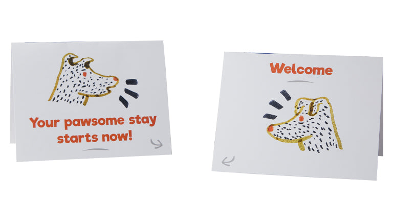 Welcome Cards for Rentals